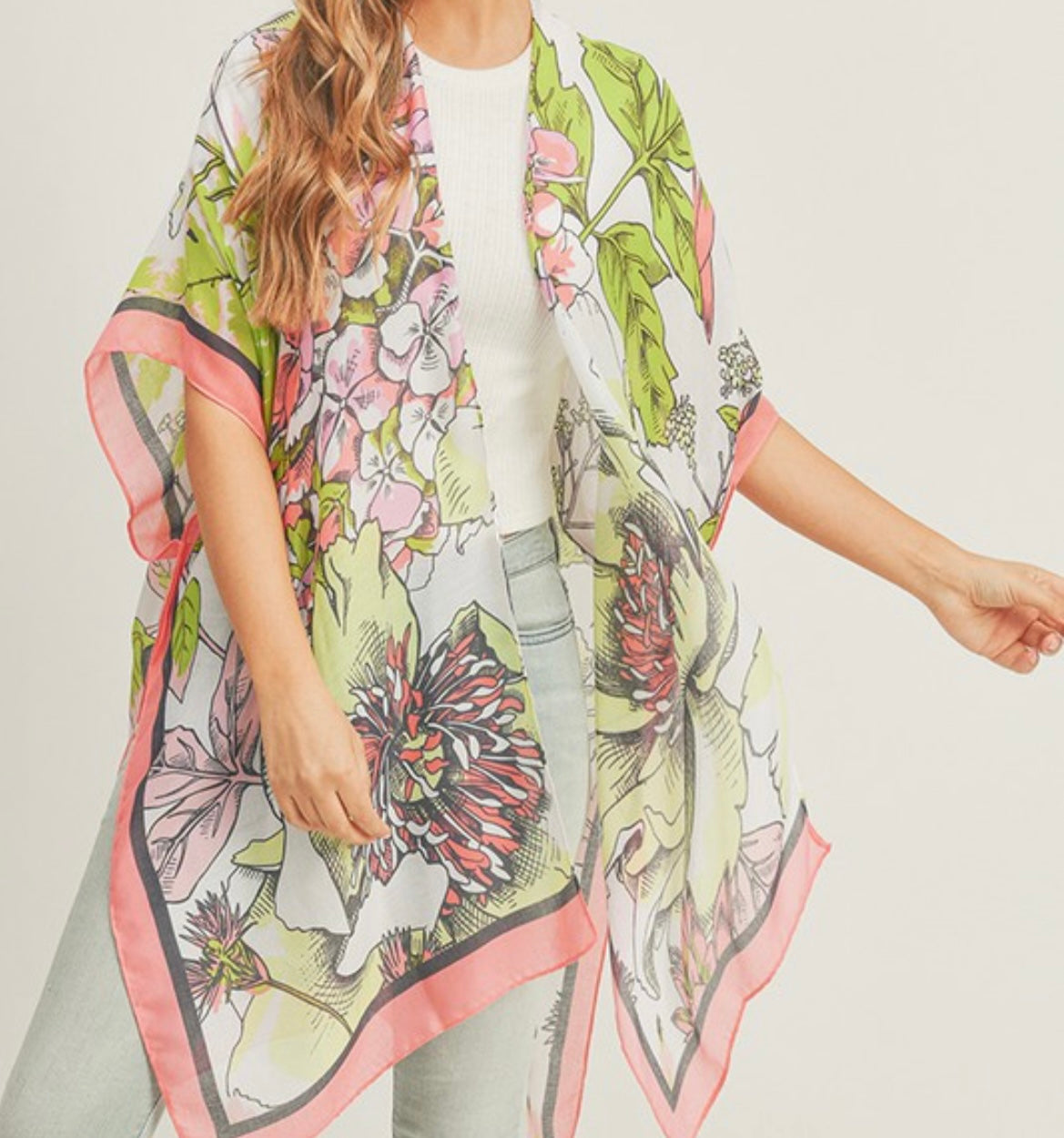 Fresh Flowers Kimono