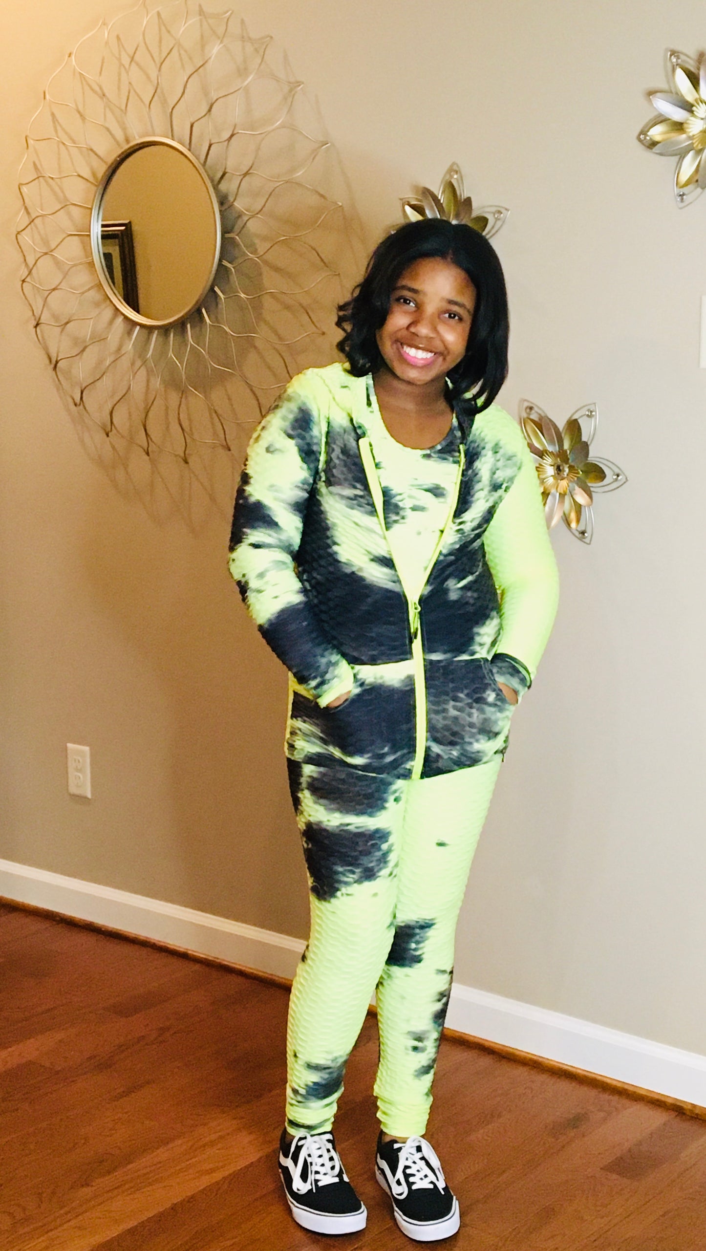 Neon Yellow Activewear Set