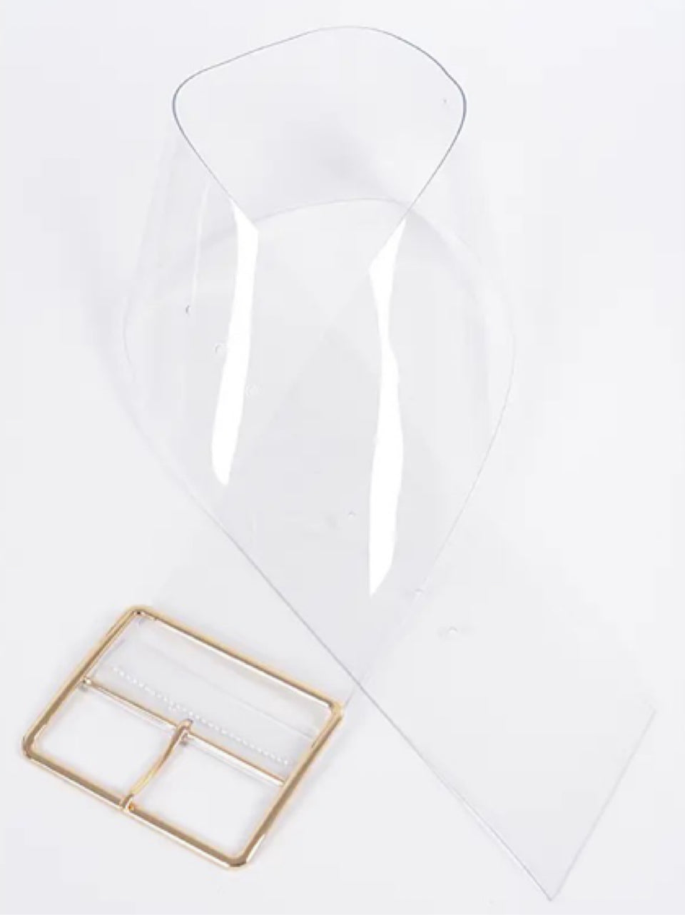 Wide Transparent Belt