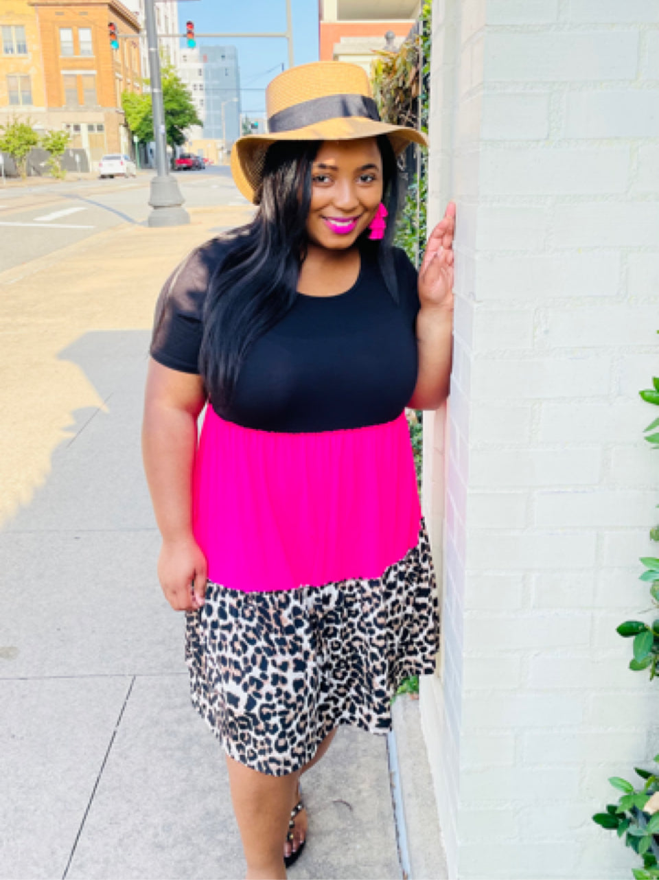 I'm Different Color Block Dress