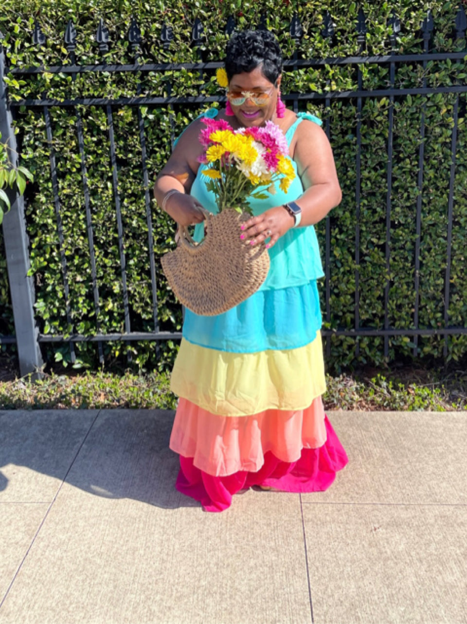 Spring Glow Maxi Dress