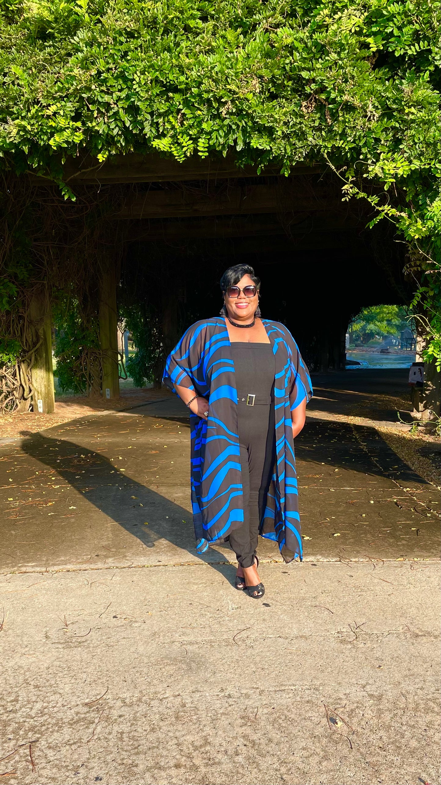 Classy Chic Kimono - Blue