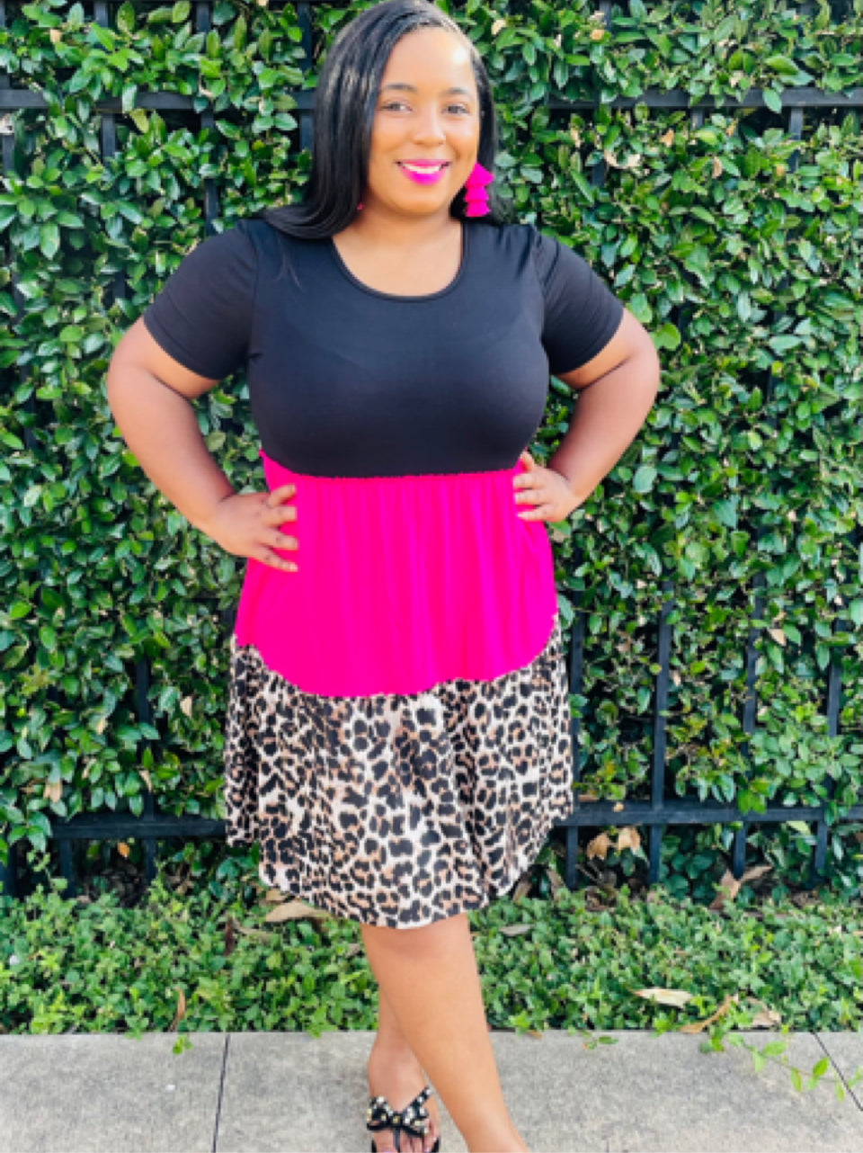 I'm Different Color Block Dress