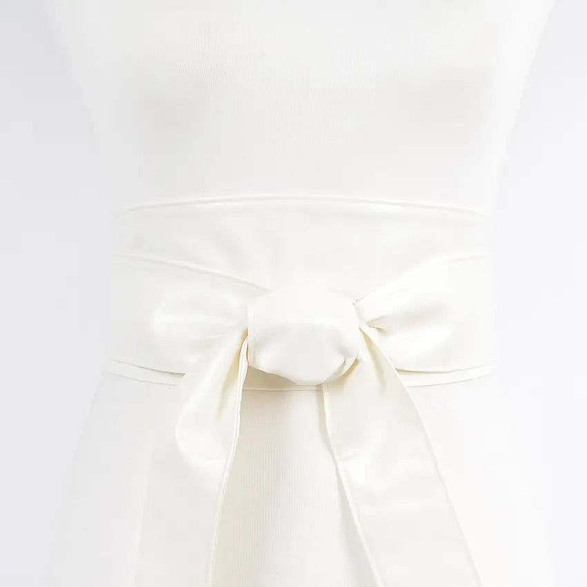 Knot Belt - White