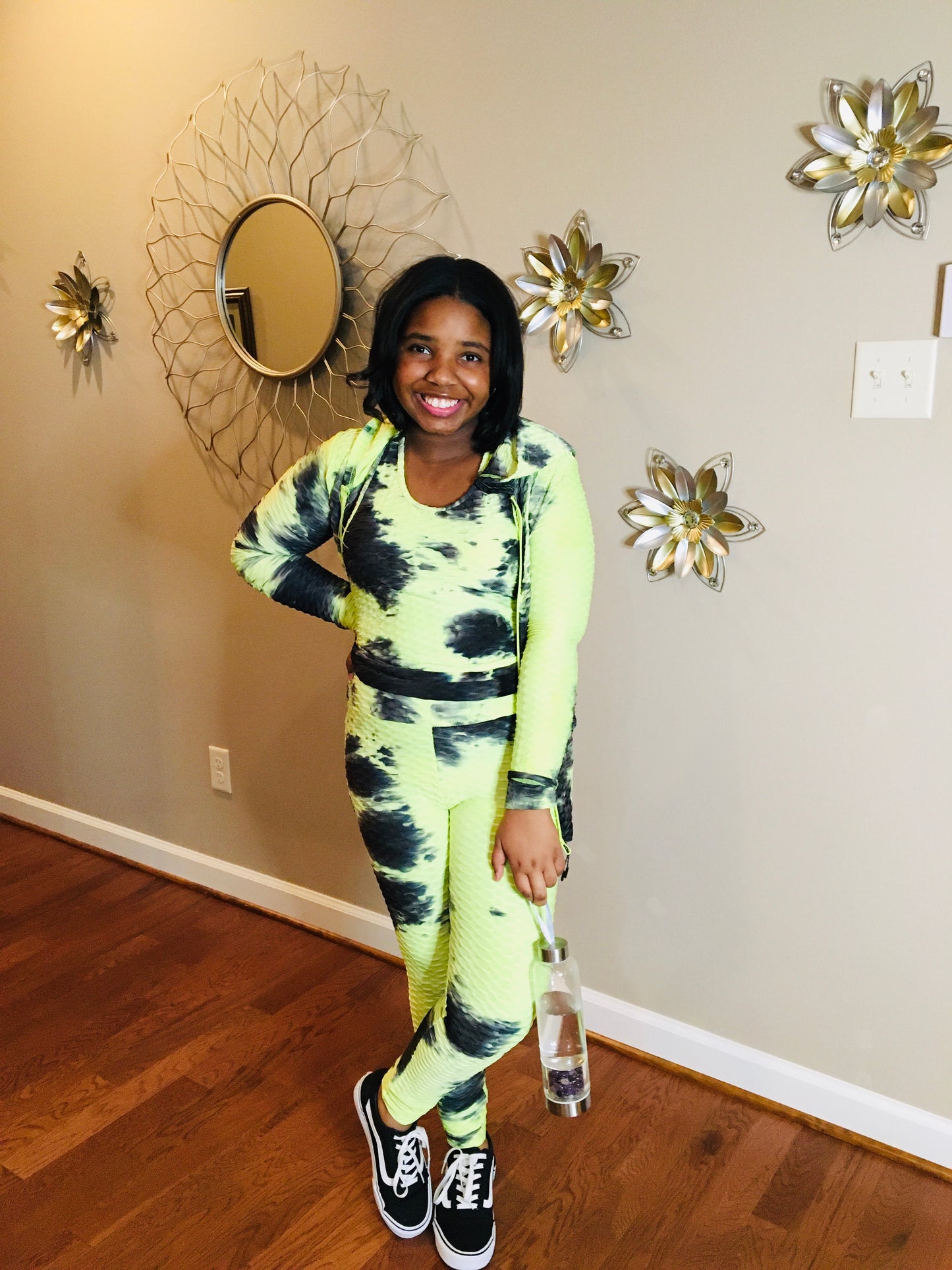 Neon Yellow Activewear Set