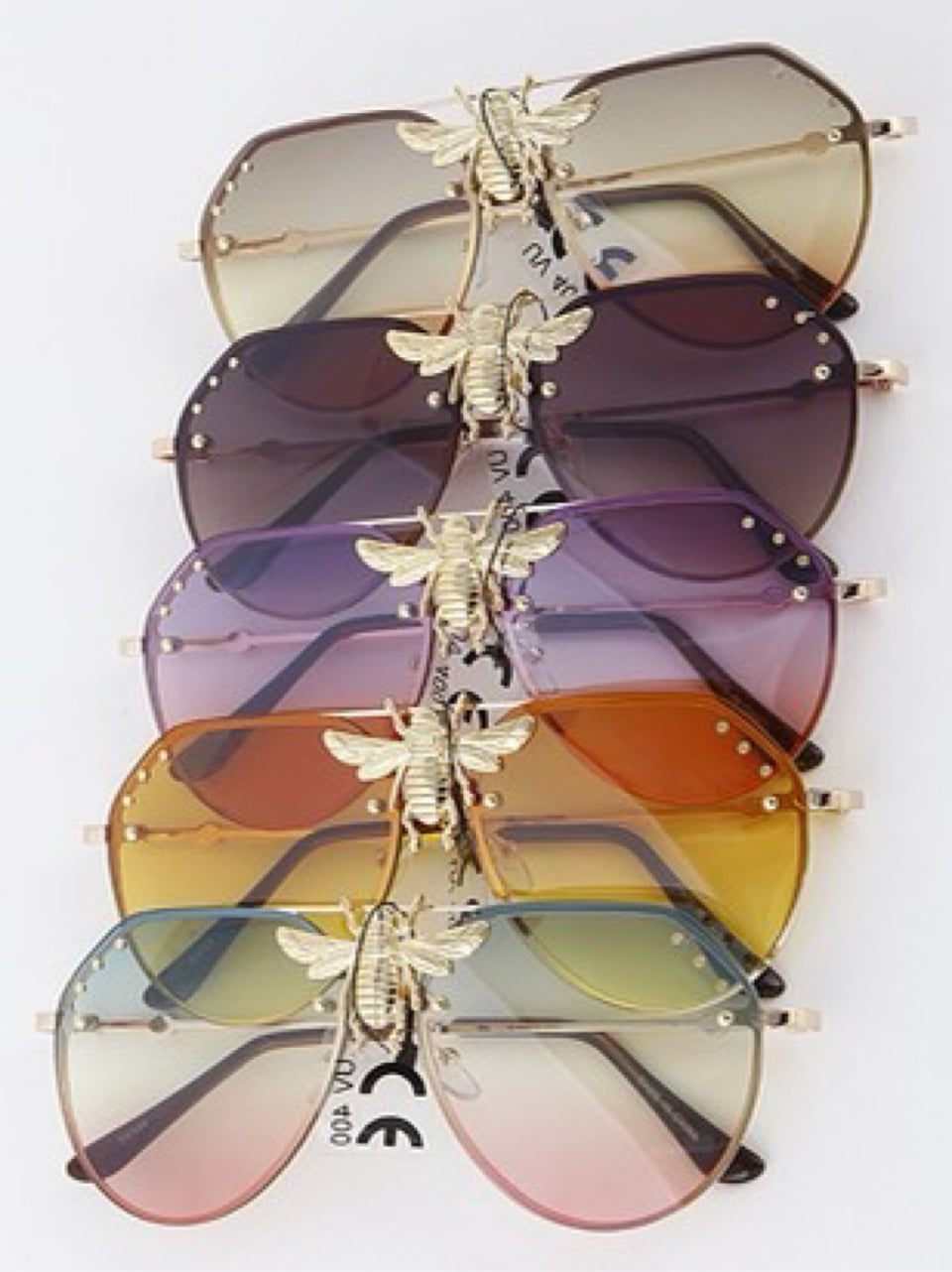 Queen B Aviator Sunglasses