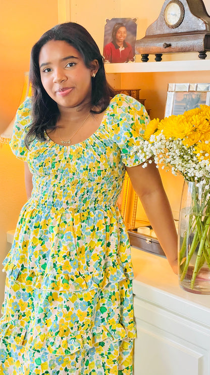 Simply Adorable Floral Dress