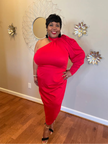 Leading Lady Dress - Red