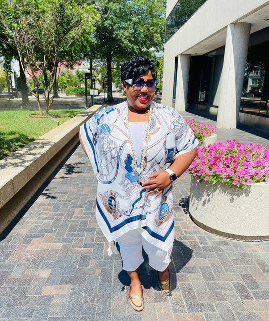 Nautical Inspirations Kimono